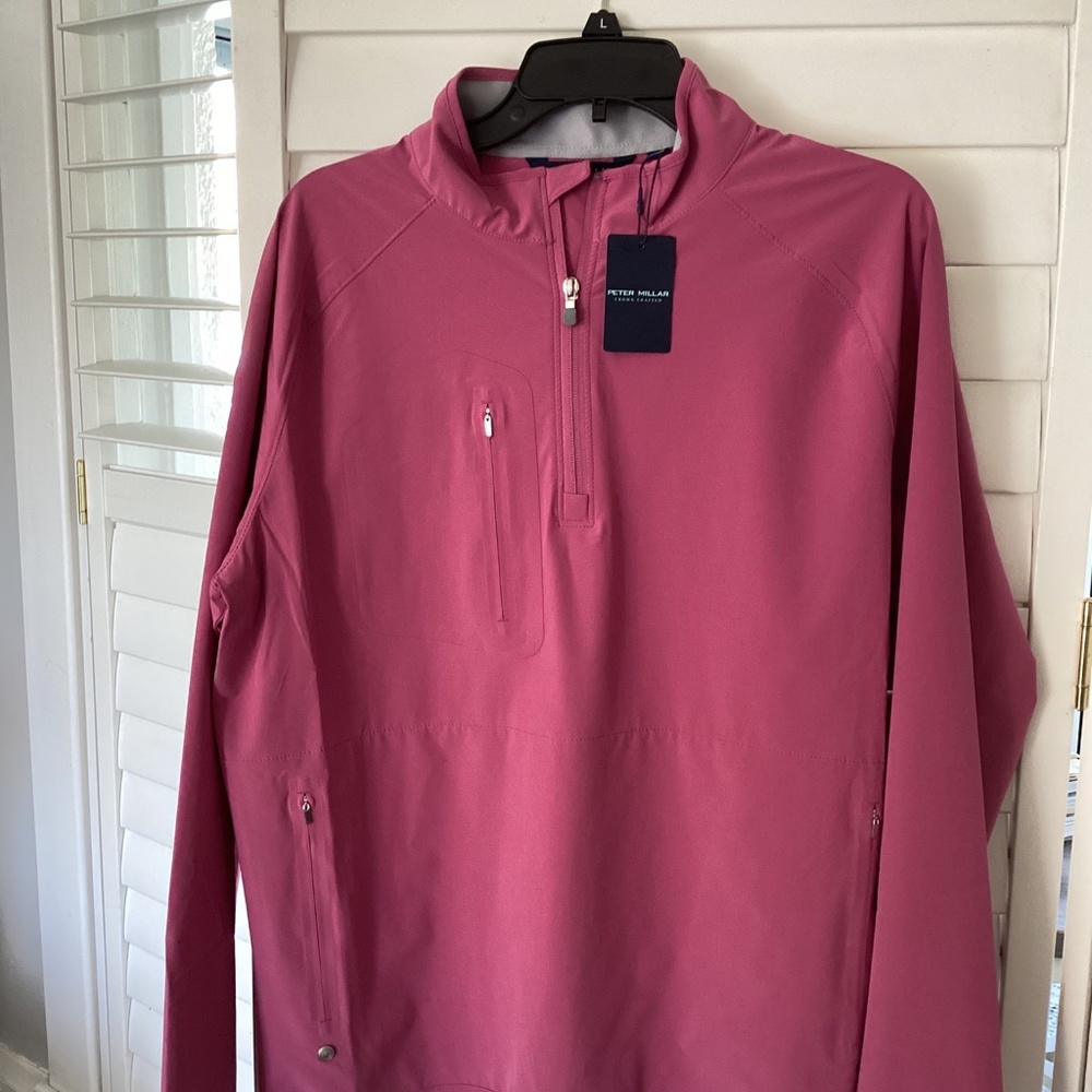 Peter Millar golf pullover jacket zs L